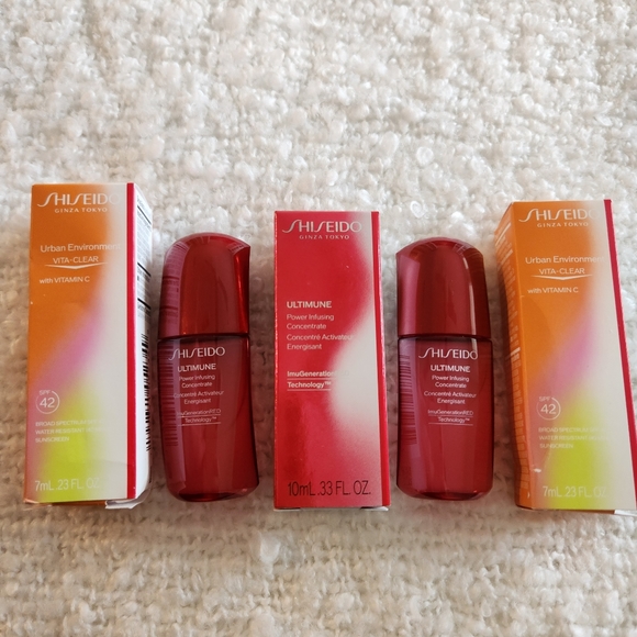 4-Piece Shiseido Skincare bundle - Picture 2 of 2